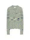 Ganni Recycled Viscose Polyamide Jersey In Multi