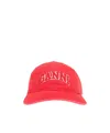 Ganni Baseballkappe Mit Logo-stickerei