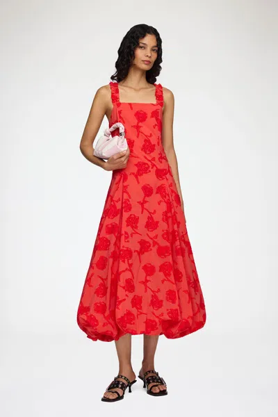 Ganni Red Dress