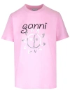 GANNI RELAXED FIT T-SHIRT