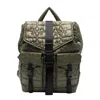 Ganni Nylon Backpack Quilt Pattern Top Handle