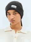 GANNI RIB BEANIE HAT