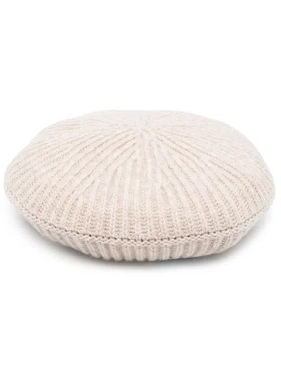 Ganni Ribbed Wool Hat