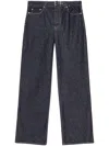 Ganni Drawstring-fastening Straight-leg Jeans