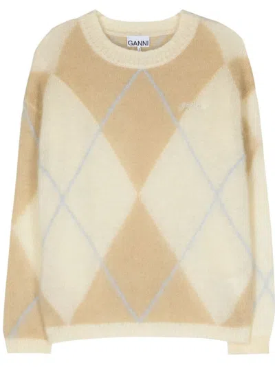GANNI ROMBI SWEATER