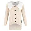 Ganni Cardigans In White