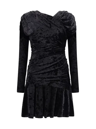 GANNI RUCHED MINI DRESS