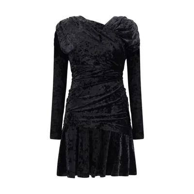 GANNI RUCHED MINI DRESS