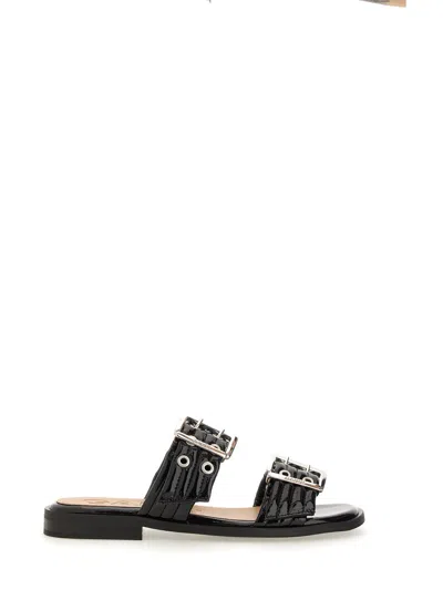 GANNI SANDAL WITH BUCKLE