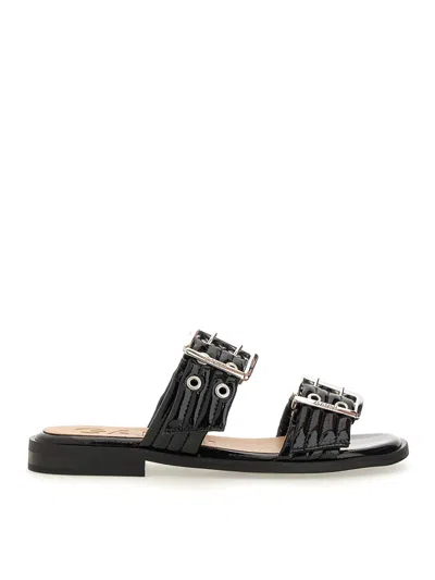 GANNI SANDAL WITH BUCKLE