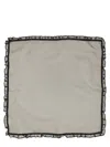 Ganni Women Scarf With Ruffle