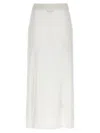Ganni Shiny Pointelle Knit Skirt