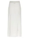 Ganni Shiny Pointelle Knit Skirt