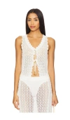 Ganni Maglieria In White