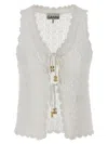 Ganni Maglieria In White