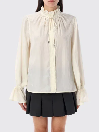 Ganni Shirt  Woman Color White