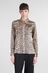 Ganni Shirt In Multicolor