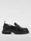 Ganni Butterfly Logo Loafer Shoes In Schwarz