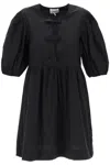 Ganni Tie String Mini Dress