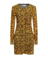 Ganni Short Dresses In Multi