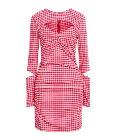 Ganni Short Dresses In Pink