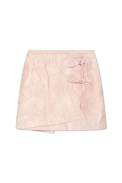Ganni Short Skirt By  In Pink