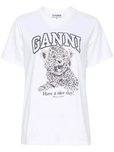 Basic Jersey Leopard Relaxed T-shirt Leopard In Multi from HBX
