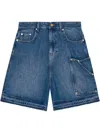 Ganni Klassische Jeans-shorts
