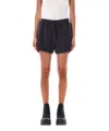 Ganni Cotton Suiting Elasticated Waist Shorts