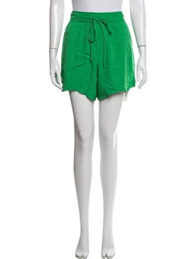 Pre-owned Ganni Shorts In Green