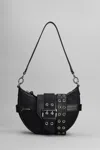 Ganni Women Bucky Small Shoulder Bag In Black