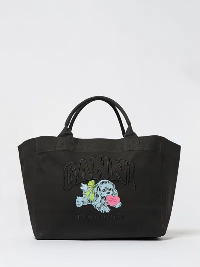 Ganni Shoulder Bag  Woman Color Black