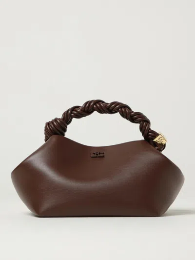 Ganni Shoulder Bag  Woman Color Brown