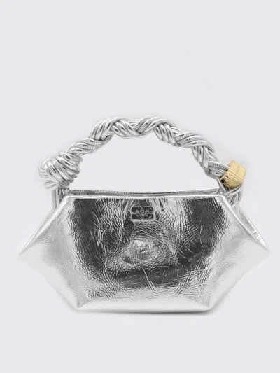 Ganni Shoulder Bag  Woman Color Silver