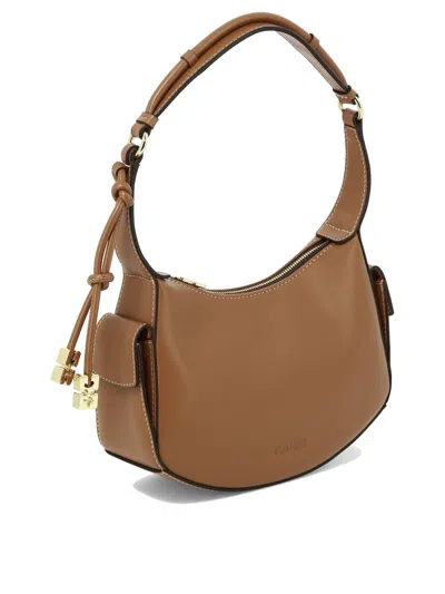Ganni Shoulder Bag "swing" In Brown
