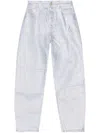 Ganni Stary Jeans In Brghtwhite