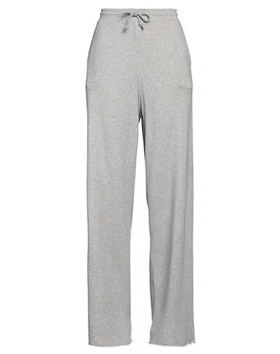 Ganni Simple Casual Track Pants In Gray