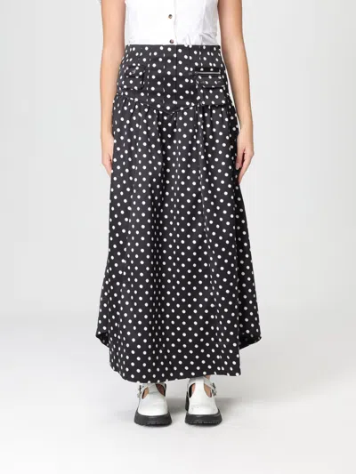 GANNI SKIRT GANNI WOMAN COLOR BLACK,H81682002