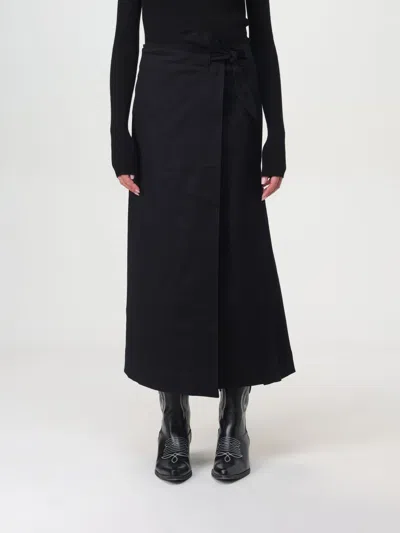 GANNI SKIRT GANNI WOMAN COLOR BLACK,F79670002