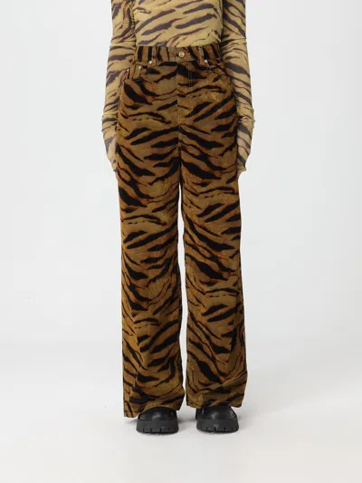 GANNI SKIRT GANNI WOMAN COLOR KAKI,H71268030