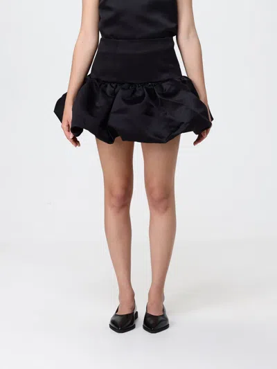 Ganni Skirt Woman  In Black