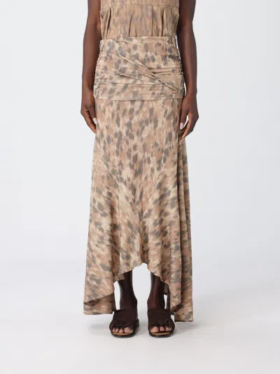 Ganni Skirt Woman  In Multi