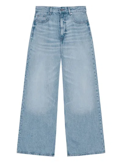 GANNI SKY BLUE ORGANIC COTTON DENIM JEANS