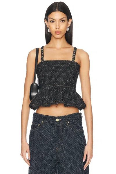 GANNI SLEEVELESS TOP