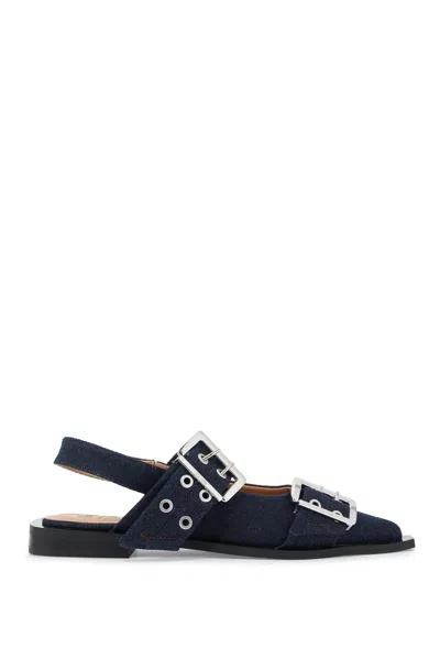 GANNI SLINGBACK FLATS
