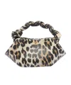 Ganni Mini Bou Leopard-print Tote Bag
