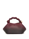 Ganni Small Bou Bag In Red