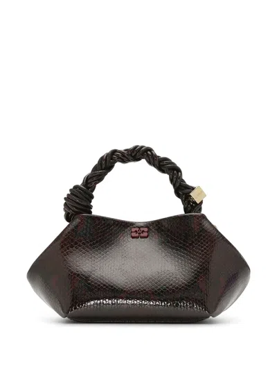 Ganni Small Bou Cross Body Bag In Black