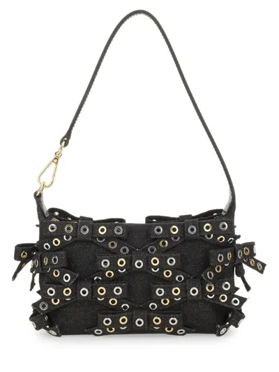 GANNI GANNI SMALL BUTTERFLY TOTE BAG