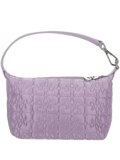 Ganni Small Handbag In Lilac